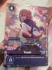 Yuuki Alternate Art - BT20-090 NM - Digimon TCG