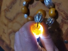 Vintage Halskette Bernstein