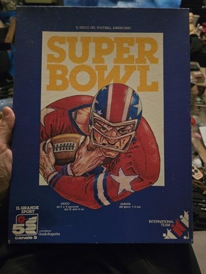 Seltenes Spiel Superball International Team Fußballspiel VINTAGE