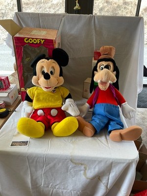 トップス VINTAGE Disney Mickey Inc Goofy Vintage Disney Worlds Of Wonder Talking Mickey Mouse And Goofy 24