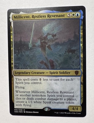 Millicent, Restless Revenant (Display Commander) - Thick Stock (Foil) LP MTG