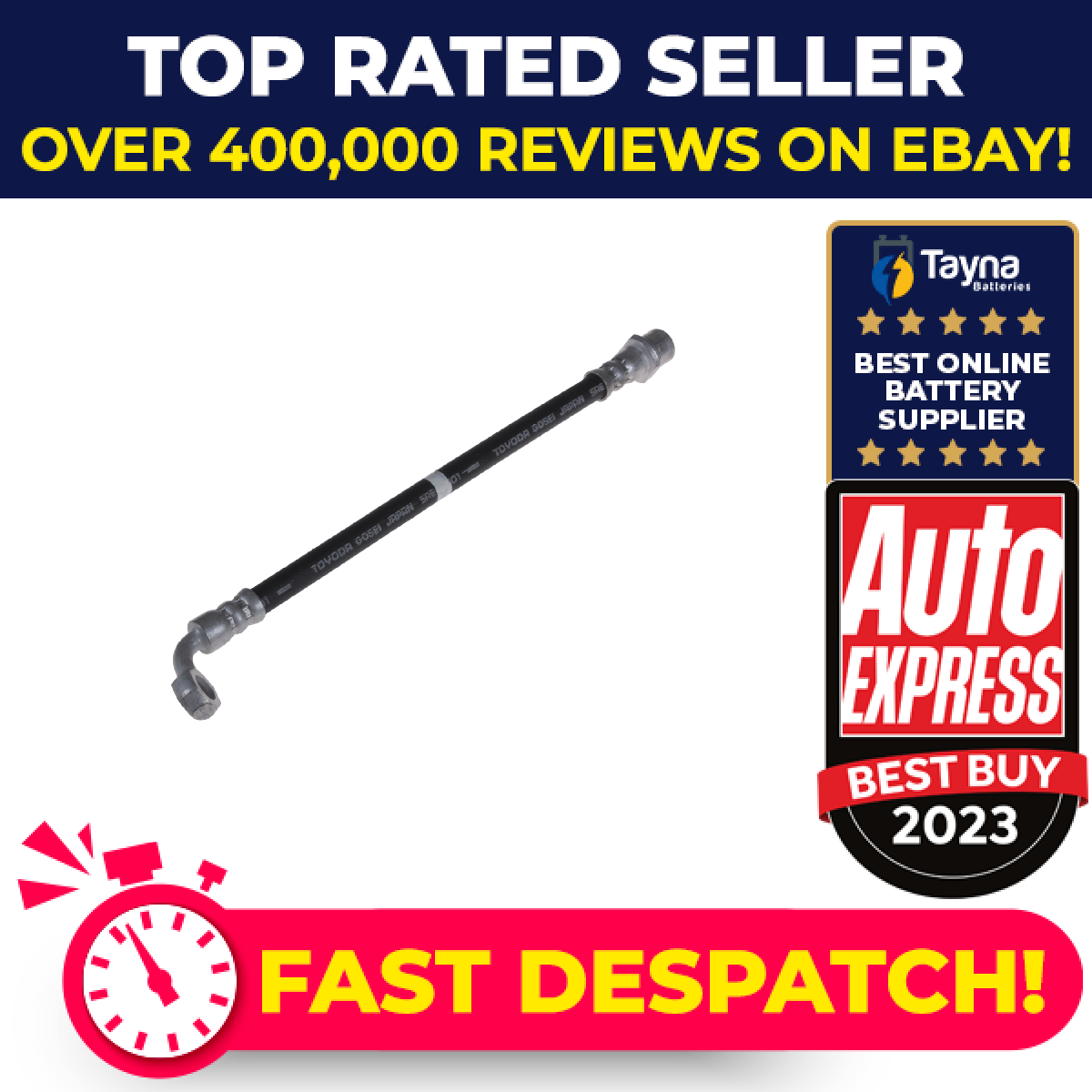 Brake Hose Rear Left or Right ADT353273 Blue Print Hydraulic 9094702A08 Quality