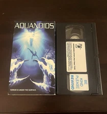 Aquanoids (2004) Rare Horror VHS Tested! Clean! Hard To Find Monster Movie