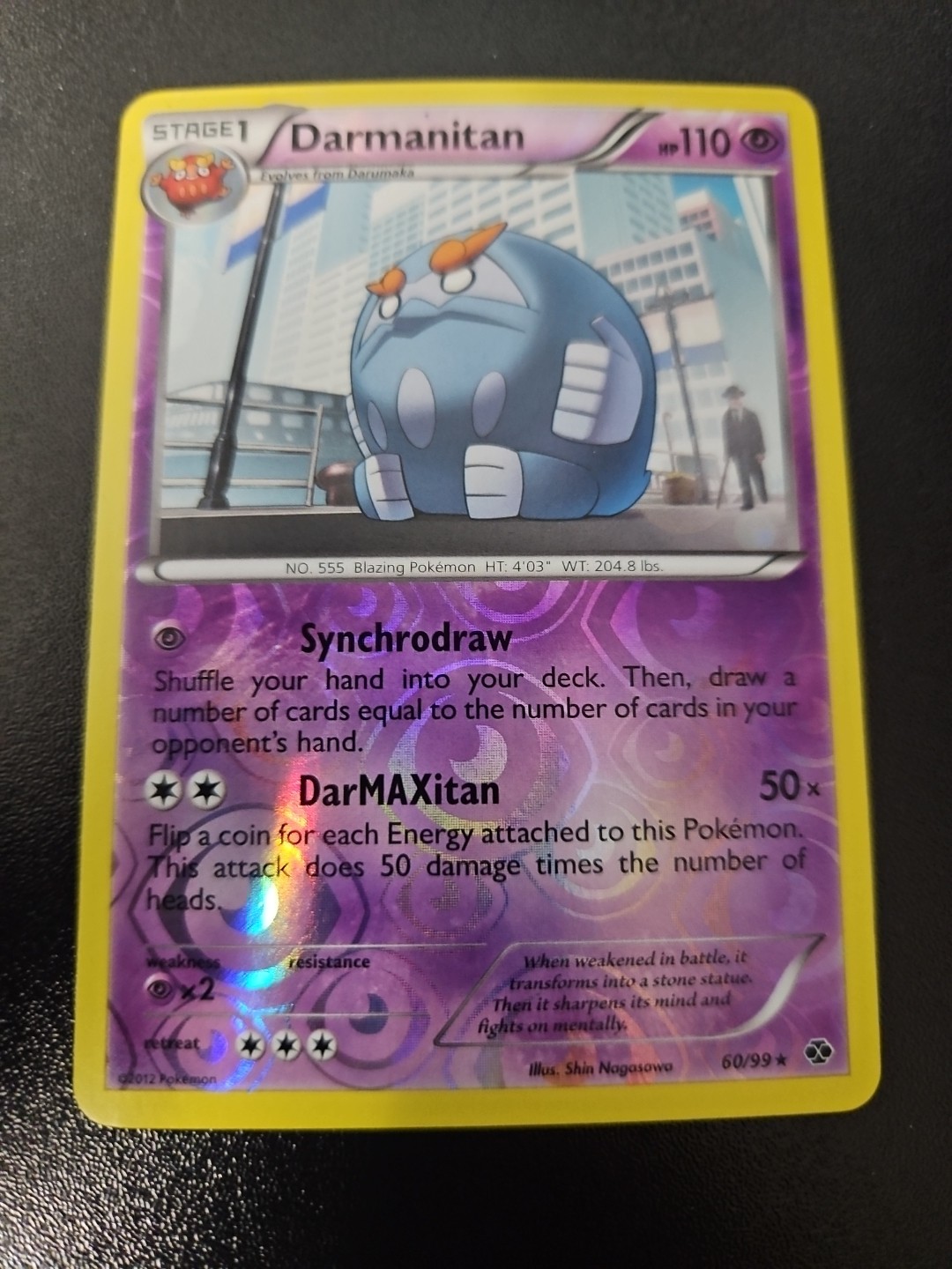 Pokemon Cards- Darmanitan 60/99