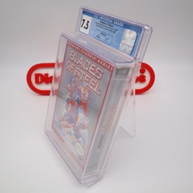 NES Nintendo BLADES OF STEEL - CLASSIC SERIES! CGC GRADED 7.5 A! NEW & Sealed! 
