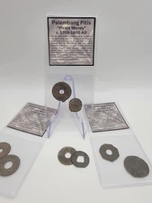 🏴‍☠️ 2 Random Palembang Pitis "Pirate Money" 1700–1800 AD