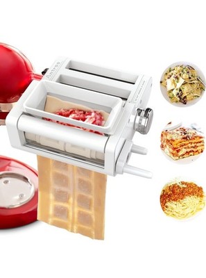 ANTREE 3-IN-1 Pasta Attachment & Ravioli Attachment attachment Knob Not Include!