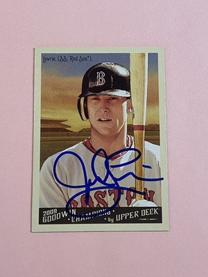Jed Lowrie 2009 Upper Deck Goodwin Champion IP Auto Autograph 