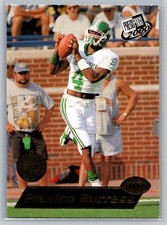 💎2000 Press Pass Football Gold Zone #4 Plaxico Burress - Michigan State 💎