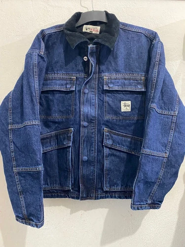 STUSSY canvas washed shop jacket image 2