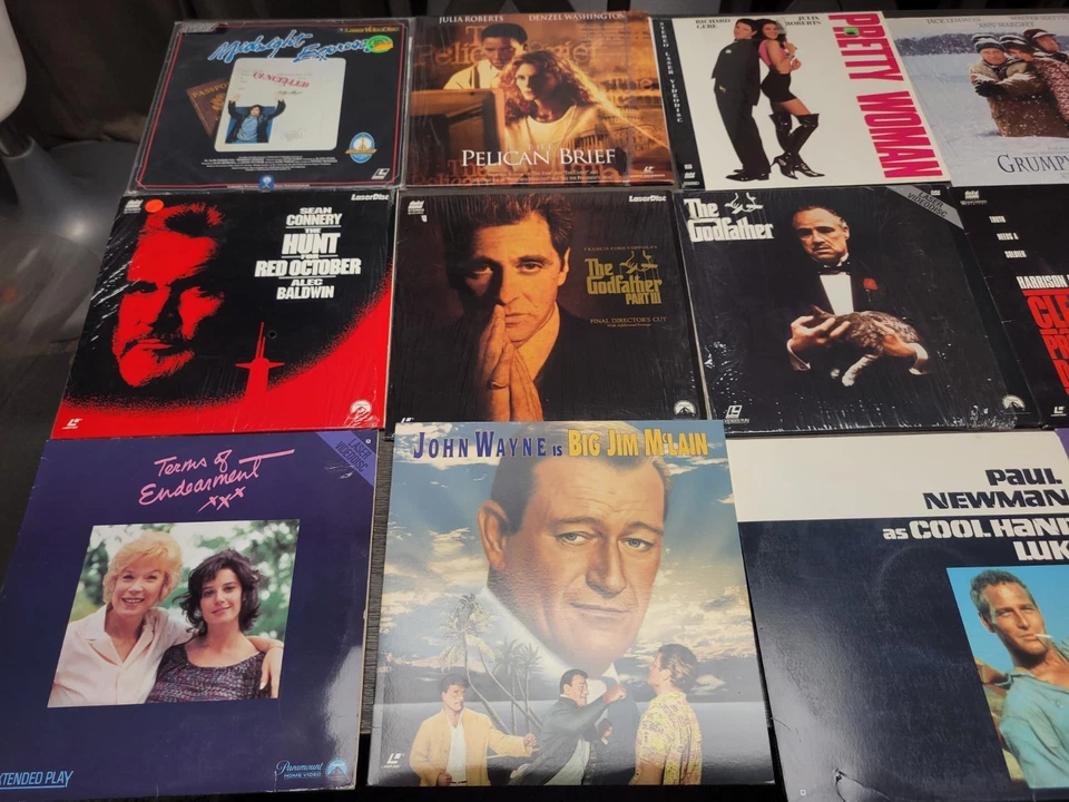 Lot of 15 Laserdisc Various Mixed Titles Blockbusters RARE Titles 15 Laser Disc  - Image 3 of 4