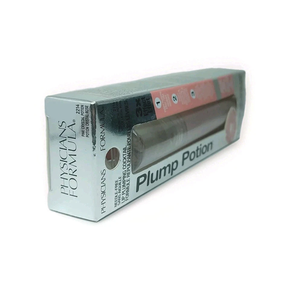 Physicians Formula Plump Potion Lip Pink Crystal Potion 2214 Plumping Cocktail - Image 4 of 4