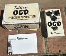 Fulltone OCD Obsessive Compulsive Drive Pedal...