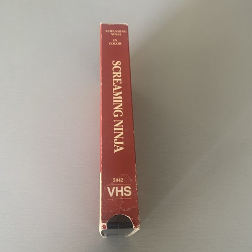 Screaming Ninja (VHS ) Starring Ho Biao & Lo Dao Mee Tested - Picture 2 of 7