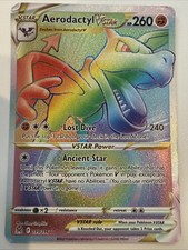 aerodactyl vstar pokemon card value Aerodactyl VSTAR (Secret) 199/196 Swsh11: Lost Origin Holo for sale online