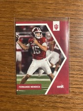Onit 2025 Athlete Indiana Hoosiers Fernando Mendoza Football Card B-21 NCAA