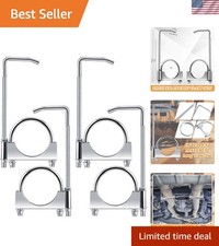 4 Pcs Exhaust Clamp & Hanger Set - 3 Inch Heavy-Duty Solution for Cars & Trucks