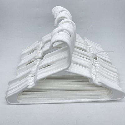 Utopia Home Kleiderbügel platzsparend   50er Set Kunststoff Kleiderbügel, rutsch
