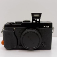 Fujifilm X-E1 Black Body Only 16.3MP APS-C X-Trans Mirrorless Digital Camera