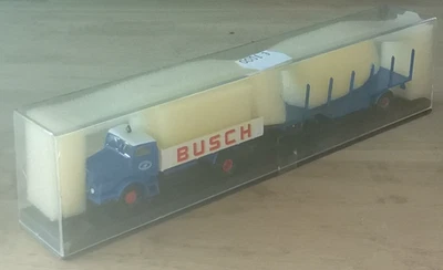 Brekina 710170 Ifa Cirkus Busch Runge Pritsche Auto Modell 1:87 H0 OVP - Bild 1 von 4