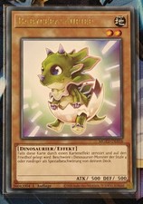 Yu-Gi-Oh Babycerasaurier - MGED-DE056 - Gold Rare - NM - 1. Auflage