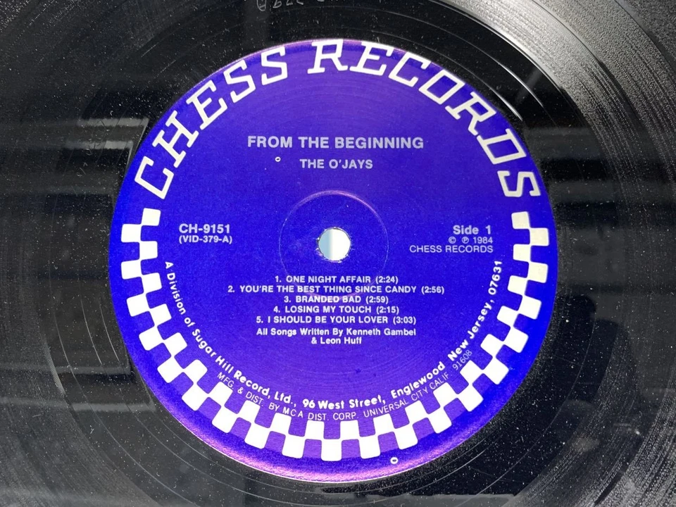 THE O'JAYS FROM THE BEGINNING US LP [55212ER] - Image 2 of 2
