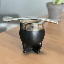 Yerba Mate Set - Mate de Calabaza Gourd - Imperial - Argentina Bombilla