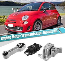 Engine Motor and Transmission Bracket kit Fit for 2012-2018 Fiat 500 , Auto