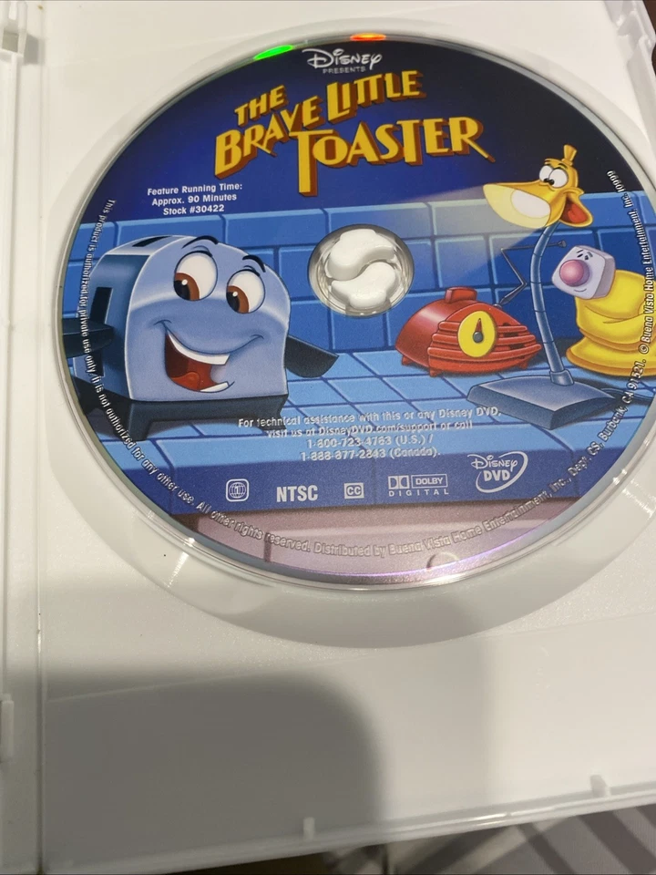 The Brave Little Toaster & Brave Little Toaster Goes To Mars 2 Dvd Set — 第 3/4 张图片