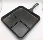 Wagner Ware Sidney - O - Bacon and Egg Breakfast Skillet Cast Iron #1101 A