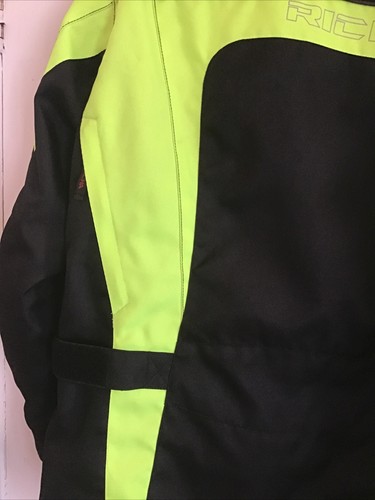 Richa A.V System Textile Motorcycle Jacket Black,Yellow With Armour,Lining XL - Picture 9 of 9