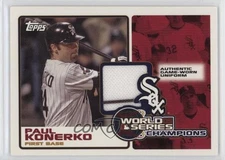 2006 Topps World Series Champions Relics Paul Konerko #WSR-PKU