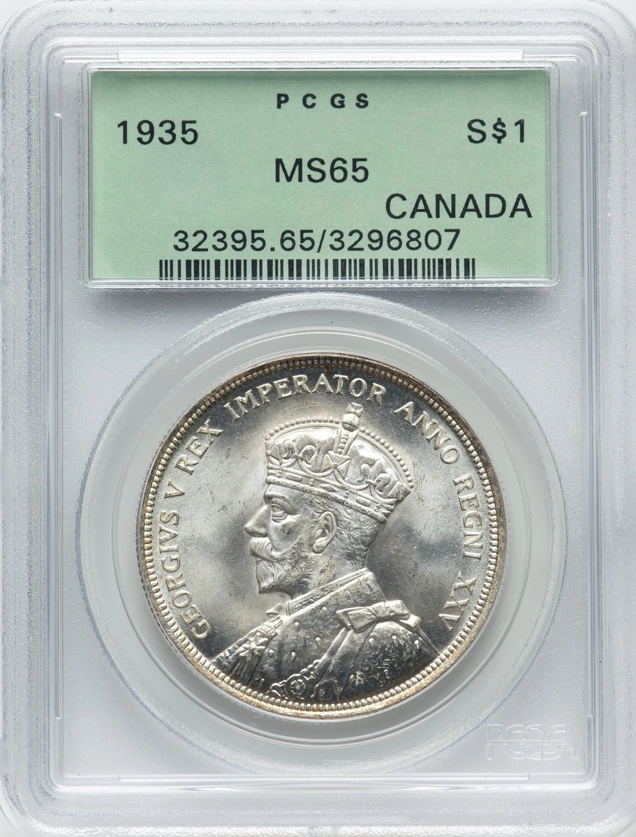 MS 65 Graded Canadian Dollar Coins for sale | eBay