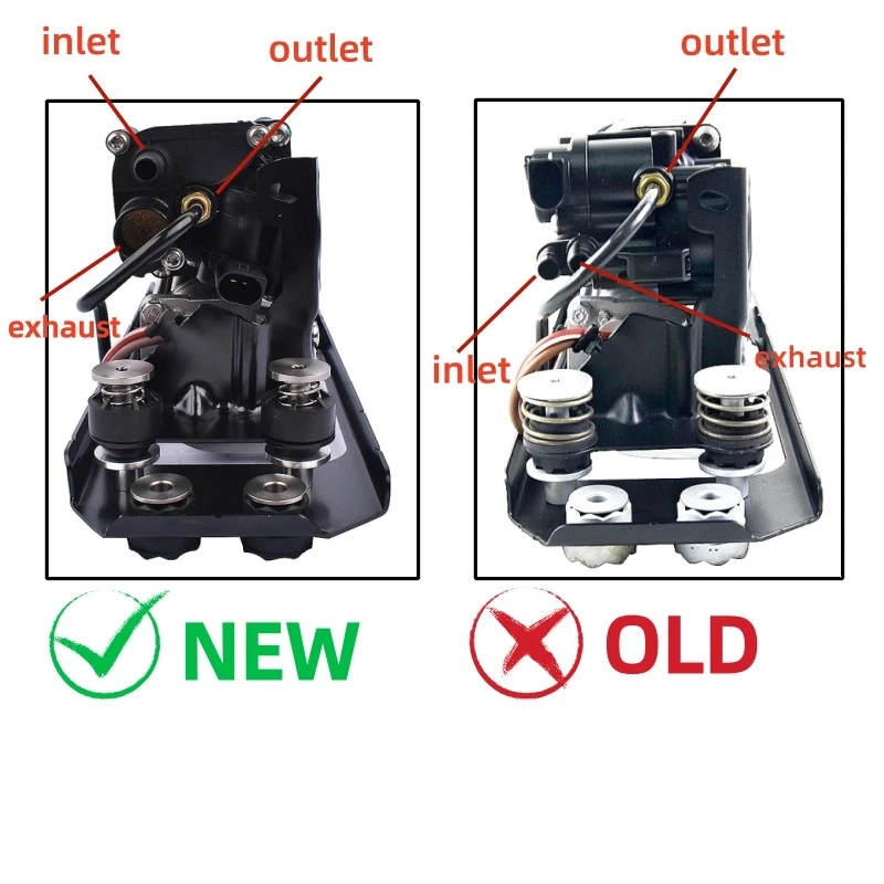 Kompressor+2*Luftfederung Hinten für BMW 5er F07 F10 F11 F18 520i 535i 550i - Bild 2 von 4
