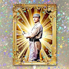 Tommy McCarthy Holographic Golden Icon Art Card 01/10 Starpop Signed Short Print