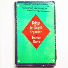 Bridge for Bright Beginners By Terence Reese Vintage Card Playing Instruction
