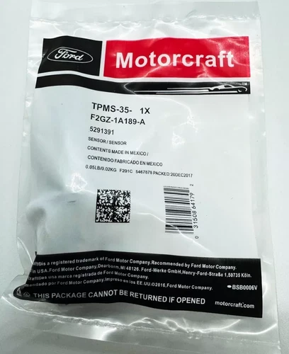 4×F2GZ-1A189-A TPMS NEW Tire Pressure Sensors For Ford Motorcraft F-150 Explorer - Bild 3 von 7