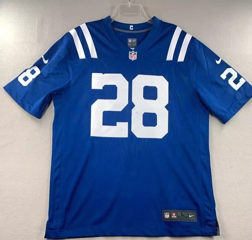 Jonathan Taylor Indianapolis Colts Nike Game Player Jersey Men's Blue 2024 New
