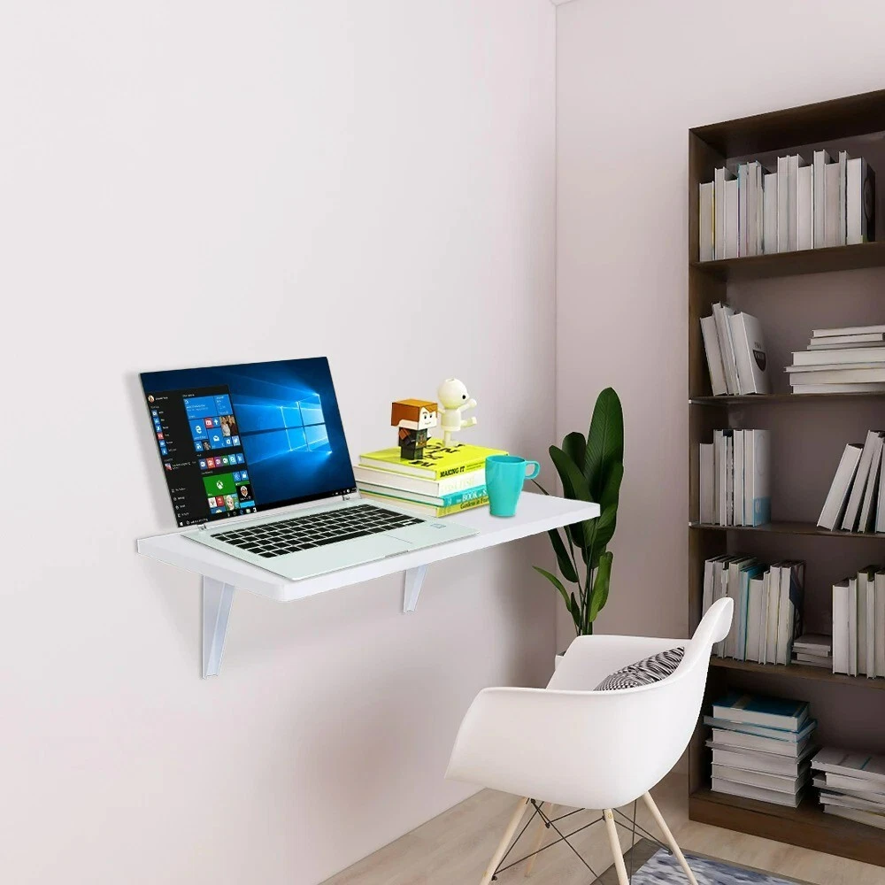 Wall Mounted Floating Folding Computer Laptop Table for Office