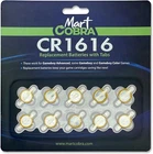 Mart Cobra - CR1616 Battery 10 Pack - 3V Lithium Batteries with Solder Tab [New]