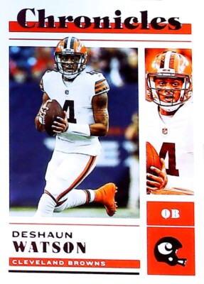 2022 PANINI CHRONICLES PINK #8 DESHAUN WATSON CLEVELAND BROWNS     FREE SHIP