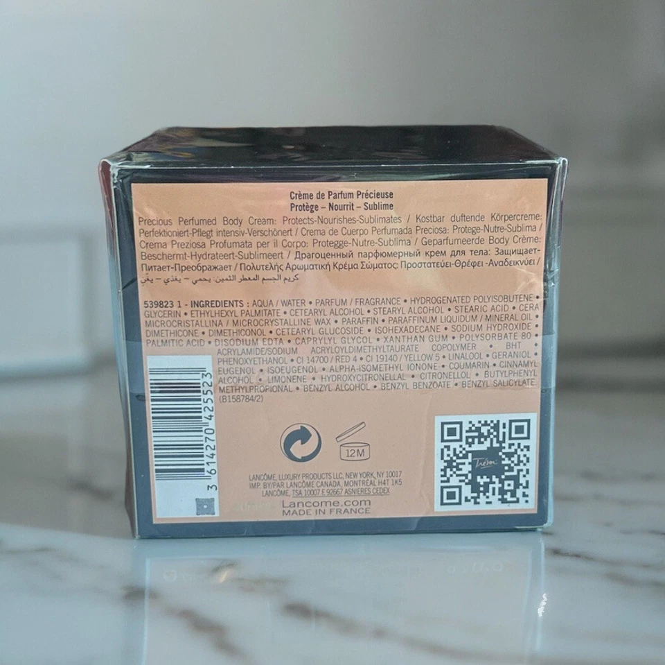 Lancome TRESOR VINTAGE ~ Women Perfumed Body Creme Cream 6.7 oz 200 ml Sealed - Изображение 2 из 4