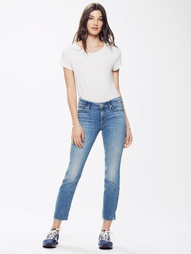 NWT Mother Denim Rascal Ankle Snippet 