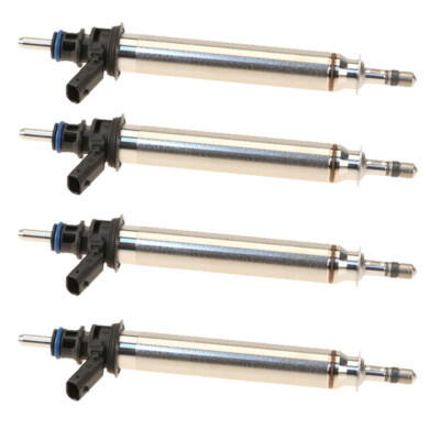#ad Bosch Set of 4 New High Pressure Direct Gasoline Injectors For Mercedes Benz $731.95