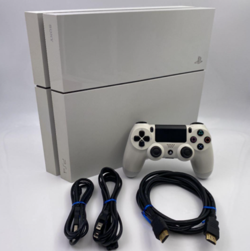 Sony PlayStation 4 PS4 CUH-1100AB02 500 Go console blanche glacier 