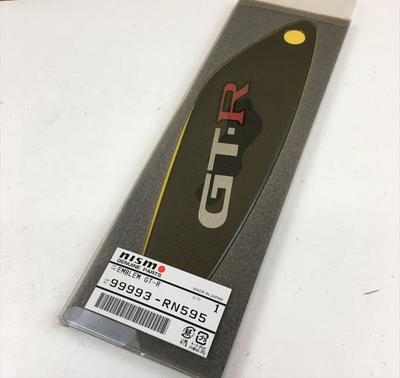 JDM NISSAN SKYLINE GTR GT-R R33 NISMO OEM Rear Spoiler Ornament