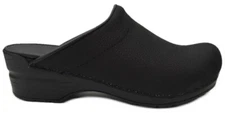 Sanita Sonja Danish Clogs in Black (450247)