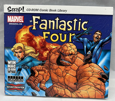 Fantastic Four [MAC & WIN CD-ROM] 10 Full Length Comic Book Library - 159150418x