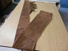 Handmade Cowhide Musket/ Muzzle Loader Sleeve Case Fringe No Lining 62 1/2" Long