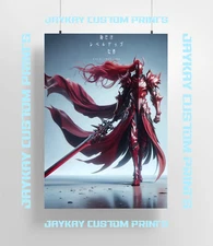 Solo Leveling Igris Poster Print - No Frame